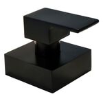 Acabamento Registro Base Fabrimar 1.1/4" e 1.1/2" (Grande) Preto Fosco Color Flaunt Perflex